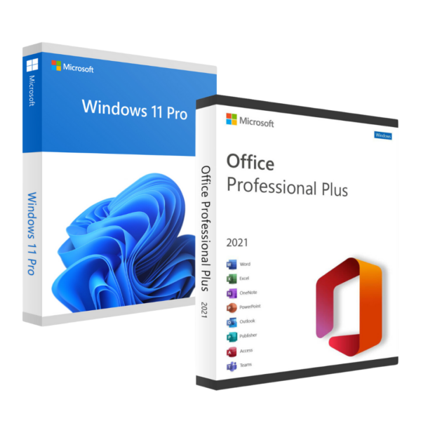 Pack Windows 11 Pro + Office 2021 Pro Plus