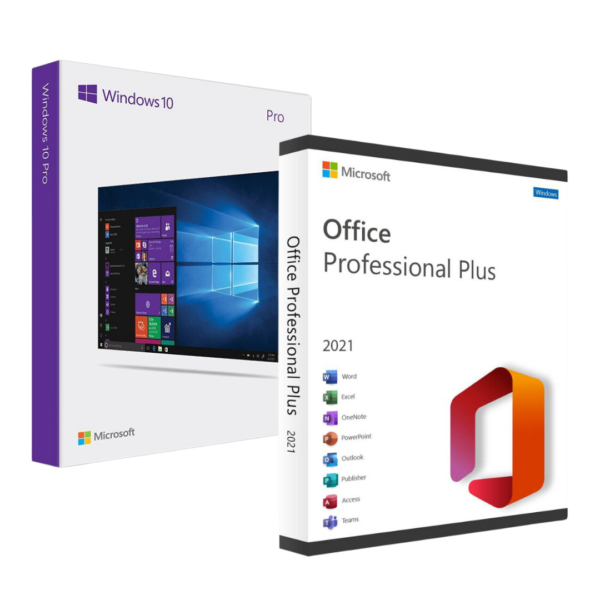 Pack Windows 10 Pro + Office 2021 Pro Plus