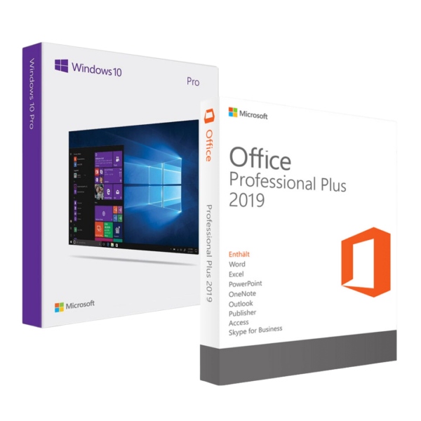 Pack Windows 10 Pro + Office 2019 Pro Plus