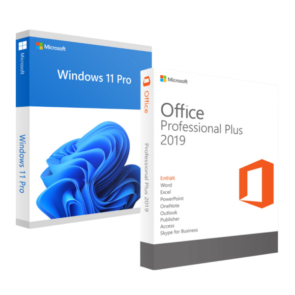 Pack Windows 11 Pro + Office 2019 Pro Plus