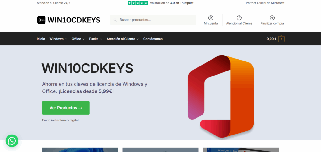 comprar licencias en win10cdkeys.com